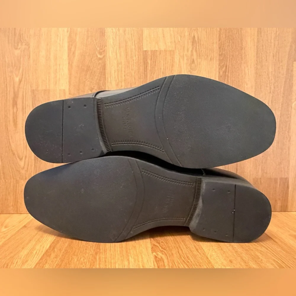Van Heusen Flex Black Dress Shoes Men’s Size 10W | Like New | Box Included